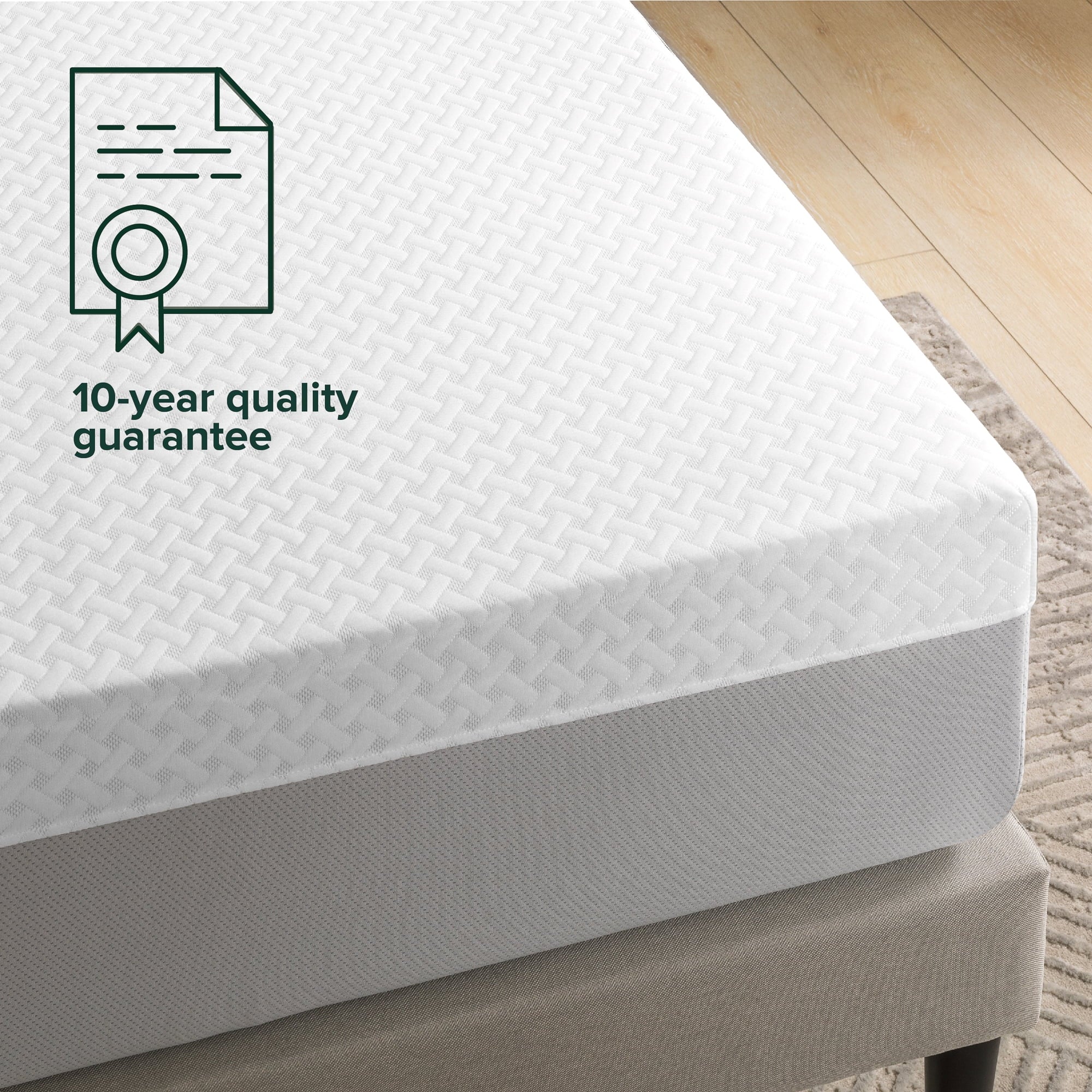 Cooling Airflow 10" Hybrid Queen Mattress in a Box