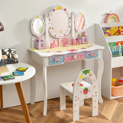 Diega Kids Vanity Set with Mirror