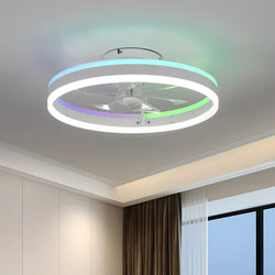 20'' Modern LED Ceiling Fan with Light and Remote Control