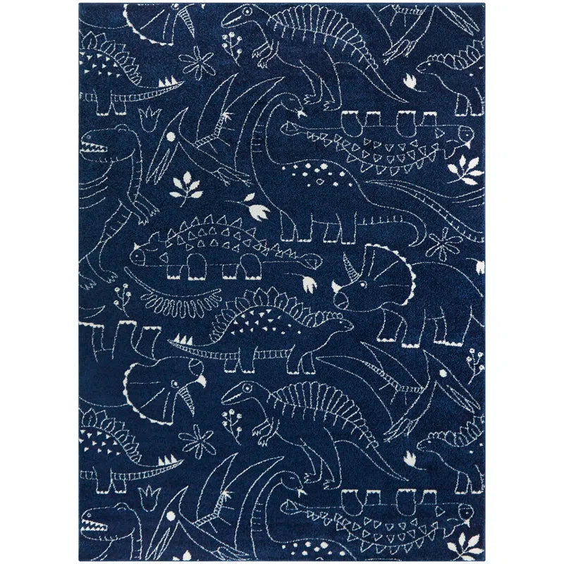 Osgood Navy Area Rug