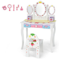 Diega Kids Vanity Set with Mirror