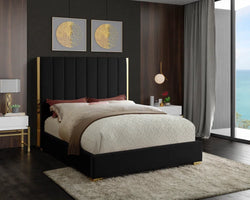 Aeliana Upholstered Panel Bed