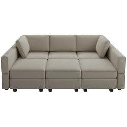 Jersi 7 - Piece Upholstered Reclining Sectional