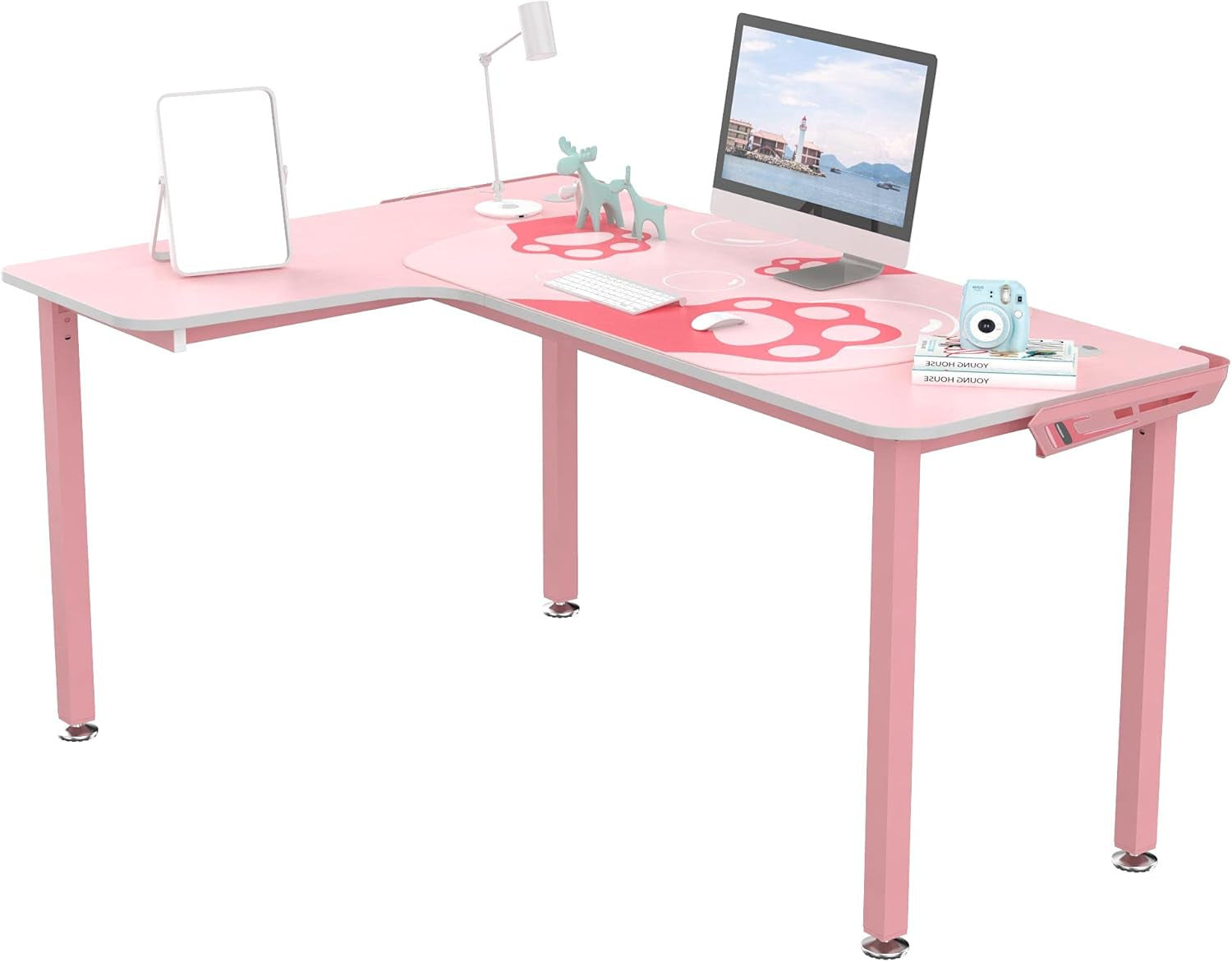 Pink Gaming Desk