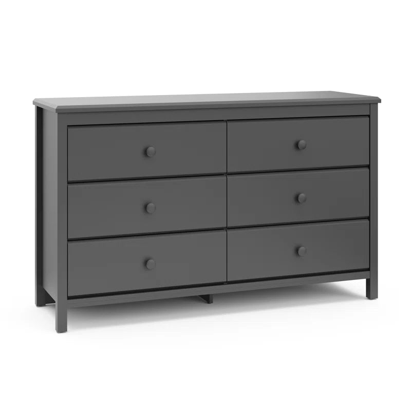 Alpine 6 Drawer Double Dresser