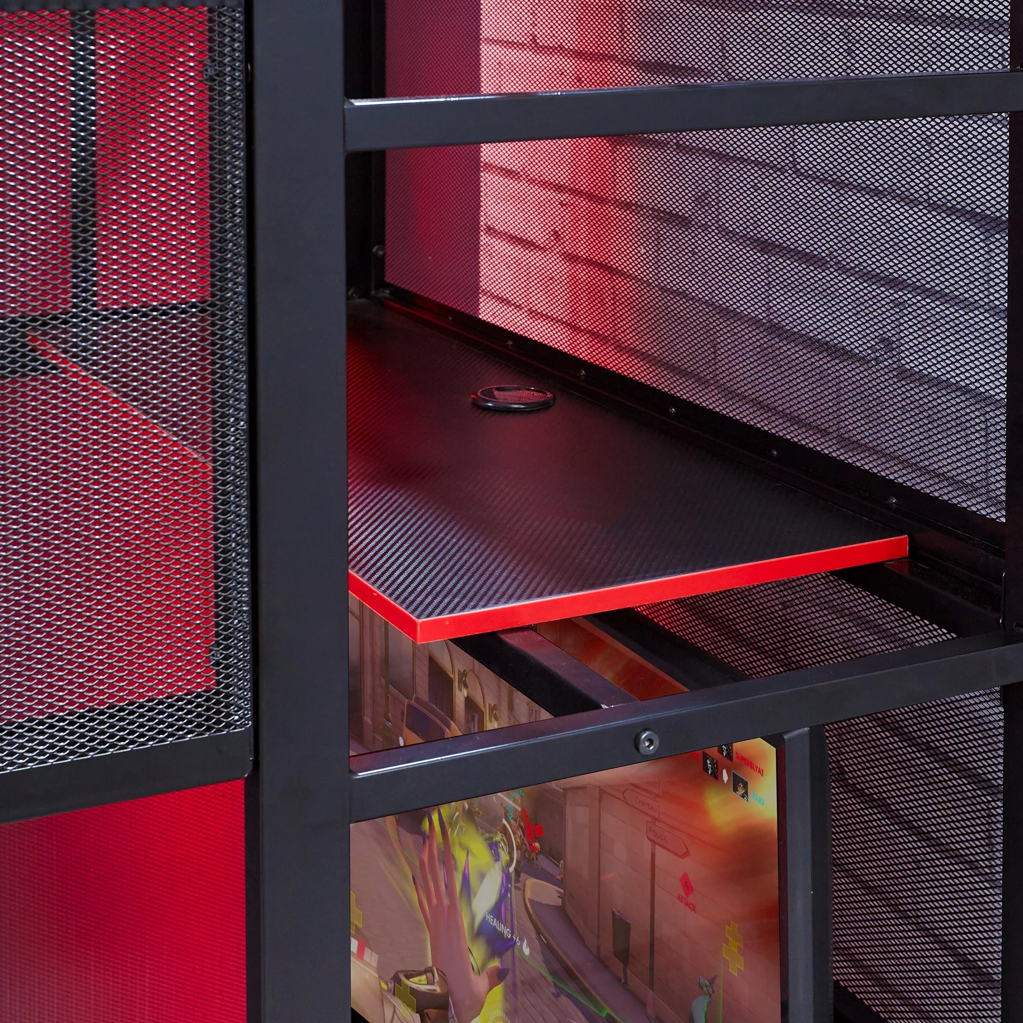 Gaming Den Bunk Bed with VESA TV Mount