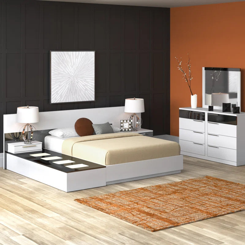 Cuyuna Solid Wood Bedroom Set