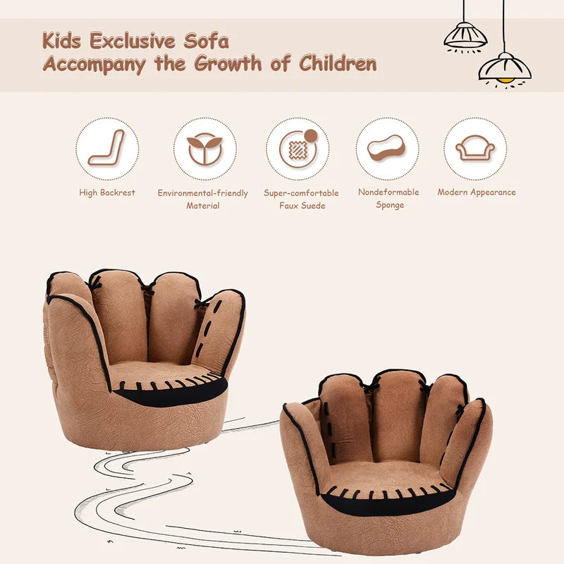 Labounty Kids 6.2'' Novelty Chair and Ottoman