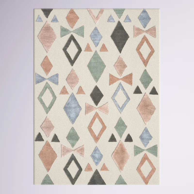 Kids Hand Tufted Wool Rug