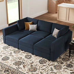 Jersi 7 - Piece Upholstered Reclining Sectional