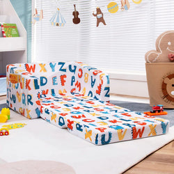 Kids 2.5'' Sleeper Chair and Ottoman