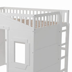 Gustie Full Loft Bed by