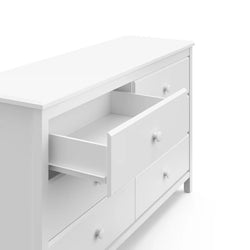 Alpine 6 Drawer Double Dresser