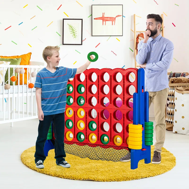 4-To-Score Giant Game Set 4-In-A-Row Connect Game