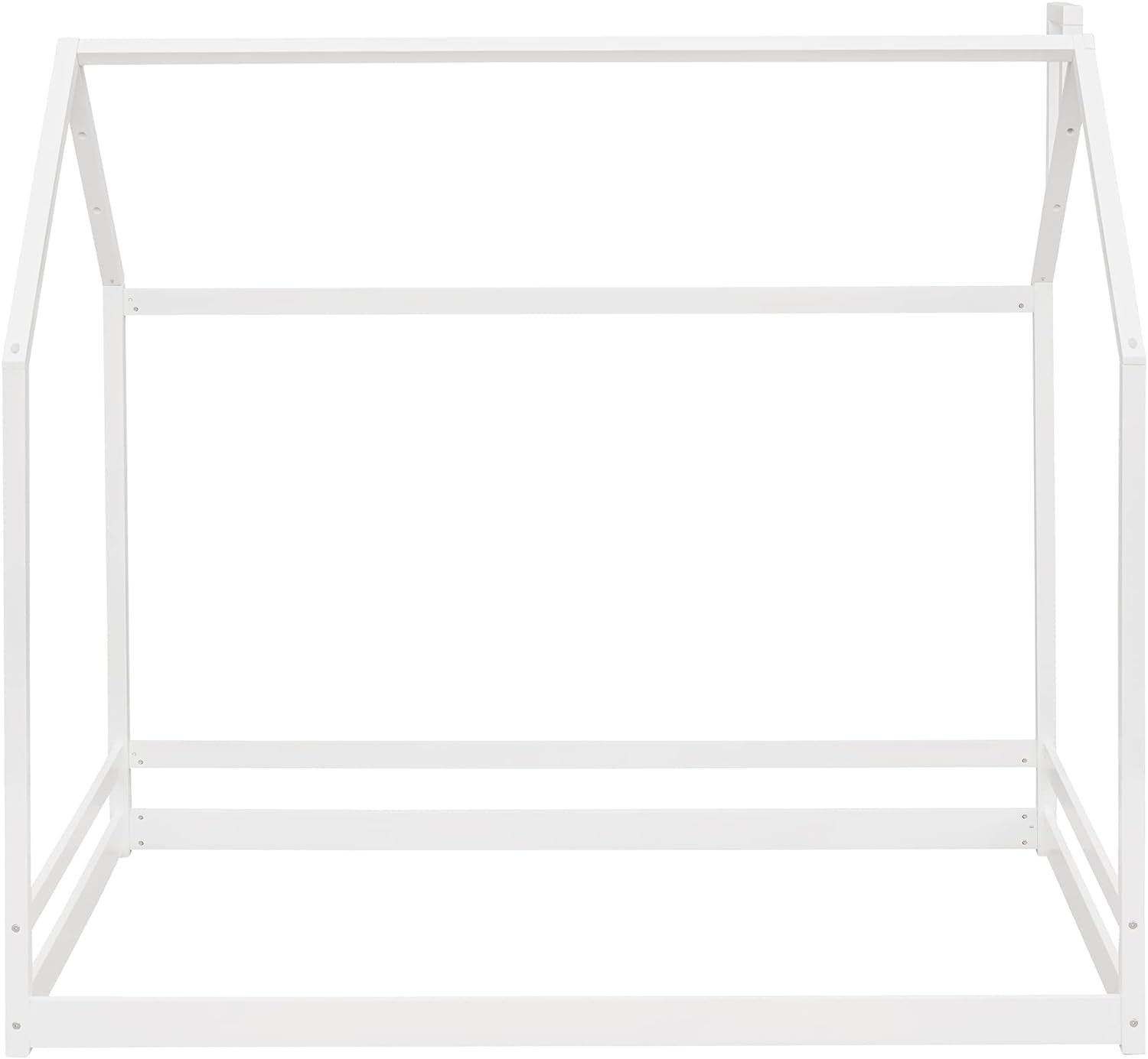 Wood House Floor Bed 