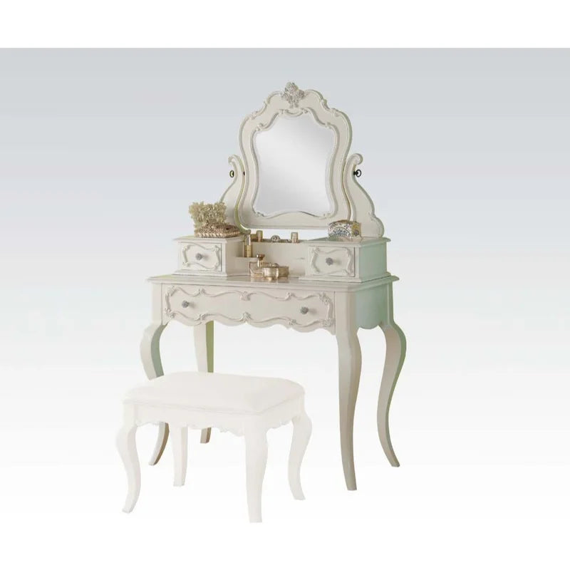 Ezekiel Kids Vanity Table with Mirror