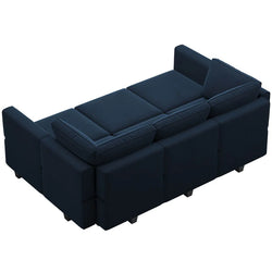 Jersi 7 - Piece Upholstered Reclining Sectional