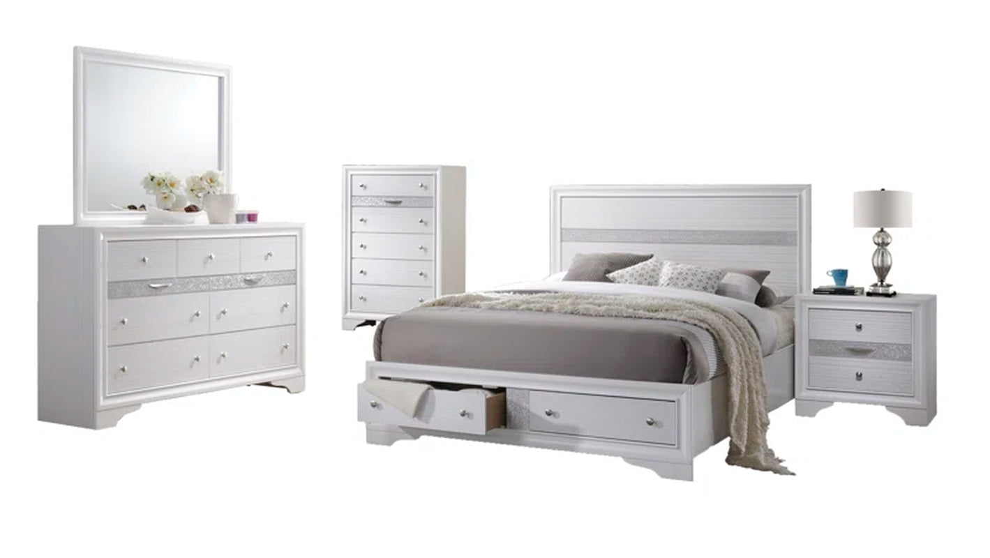 Smartt Platform 5 Piece Bedroom Set