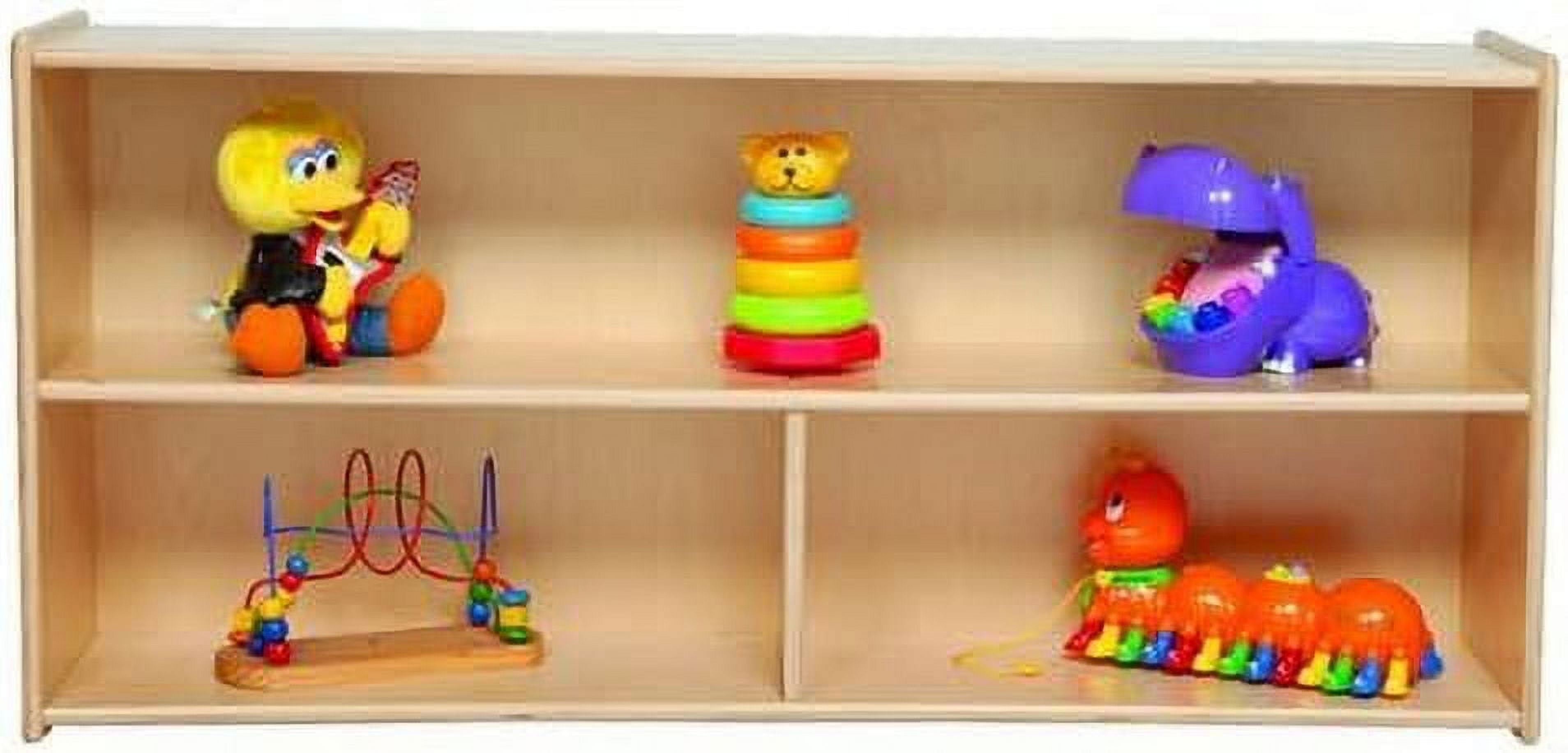 Kids Bookshelf & Toy Storage Organizer