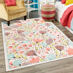 Whimsy Kids Wildflowers Rug