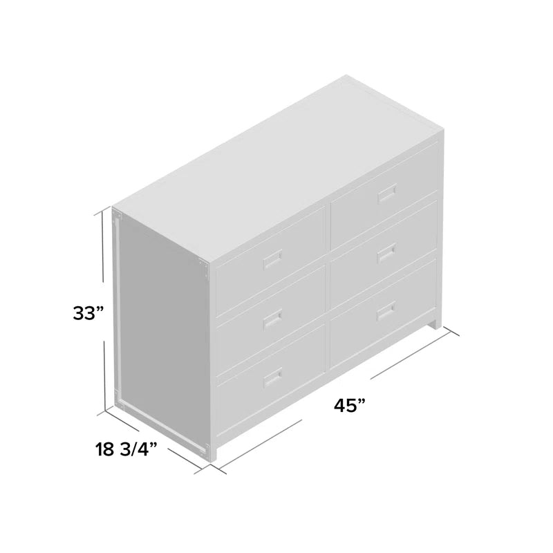 Hubble Kids 6 - Drawer Dresser