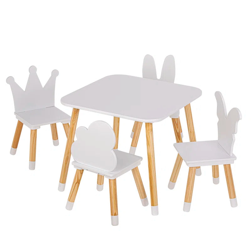 Naswith Kids Play or Activity Table and Chair Set