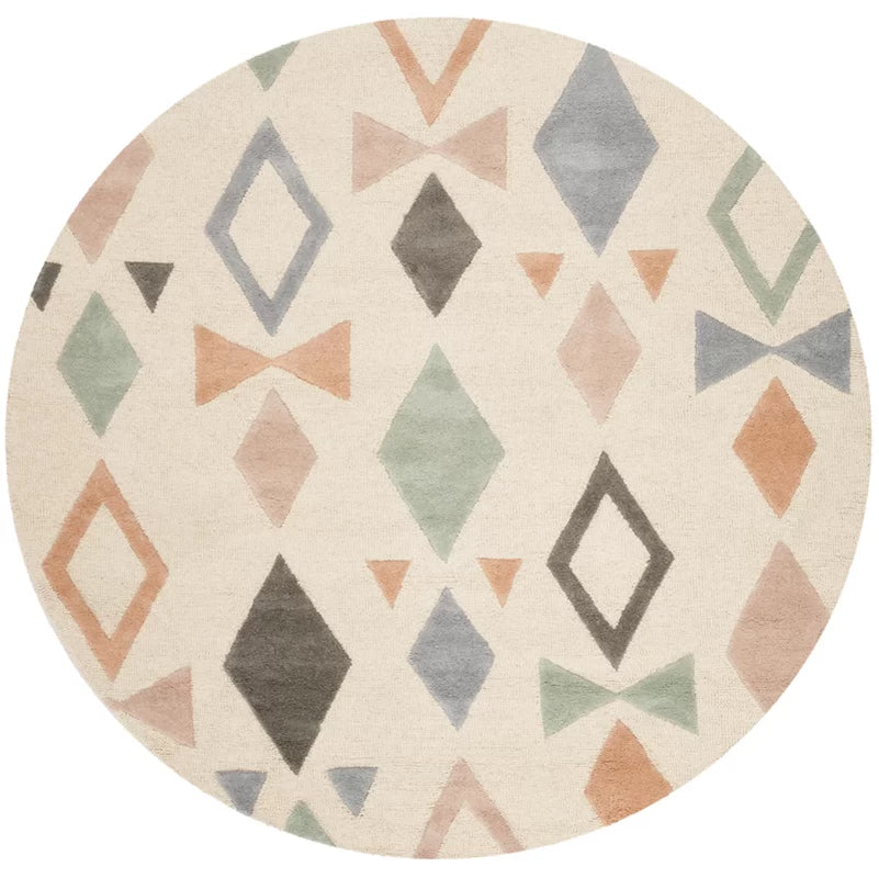 Kids Hand Tufted Wool Rug