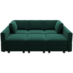 Jersi 7 - Piece Upholstered Reclining Sectional