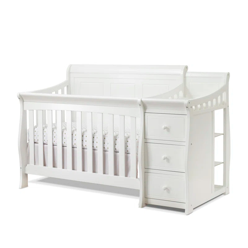 Princeton Elite 4-In-1 Convertible Crib and Storage