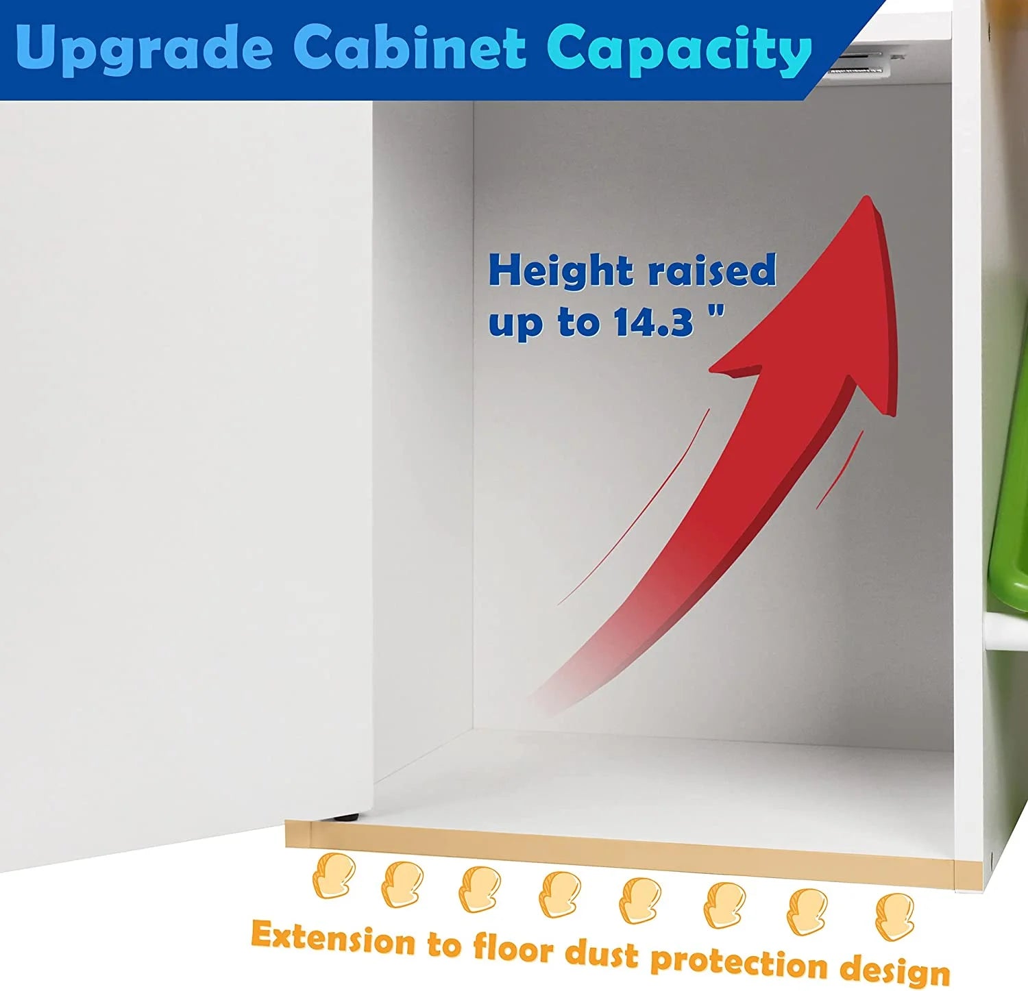 Kids Toy Organizer with 8 Removable Bins