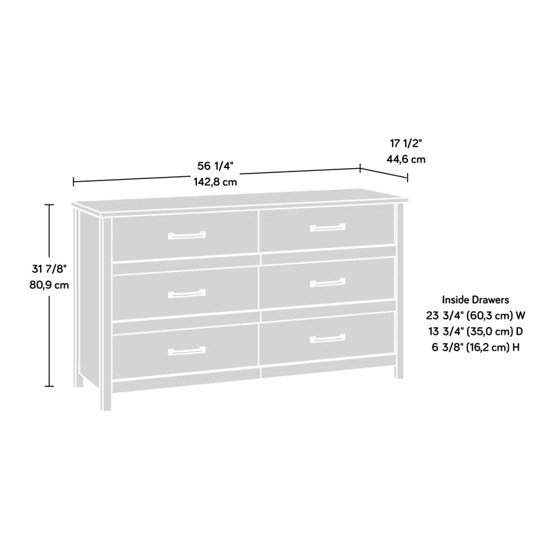 Mccaslin Kids 6 - Drawer Dresser