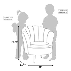 Alana Kids Club Chair and Stool