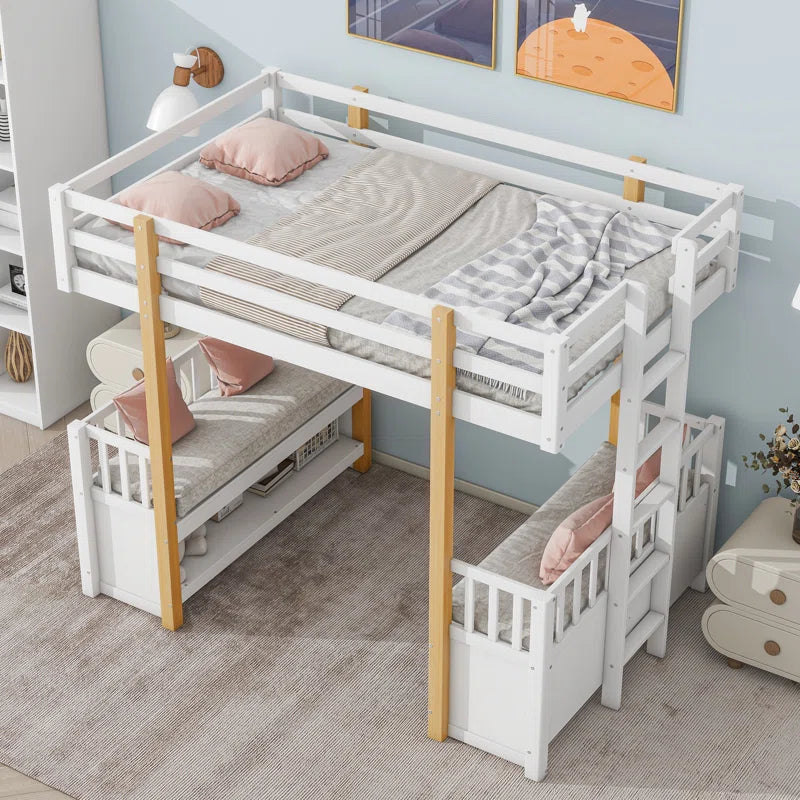 Ibolya Kids Twin Loft Bed