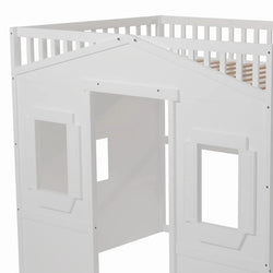 Gustie Full Loft Bed by