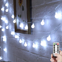 393'' Twinkle Globe String Lights