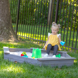 Jack & June Hexagonal Cedar Sand Box Playset