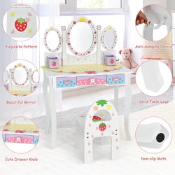 Diega Kids Vanity Set with Mirror