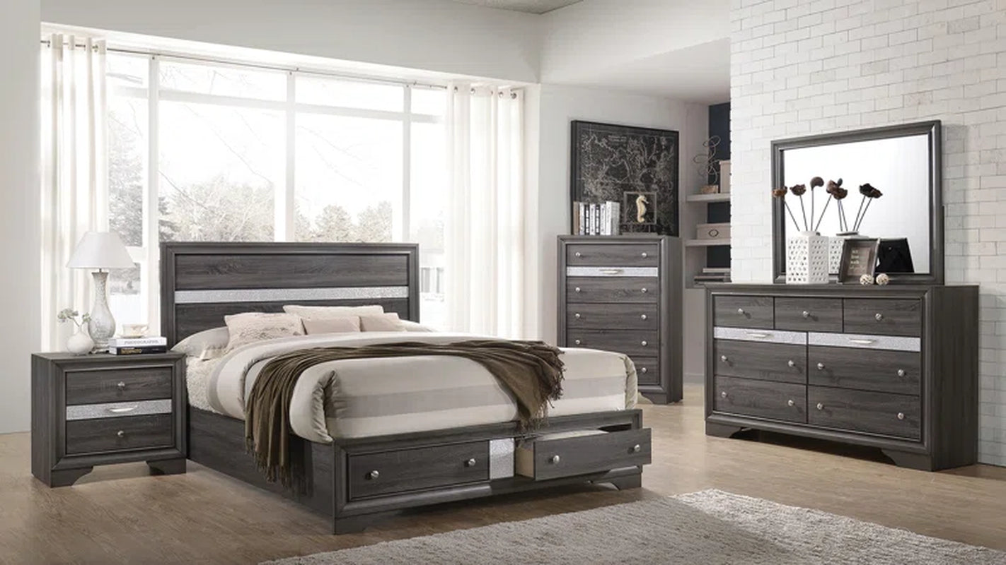 Smartt Platform 5 Piece Bedroom Set