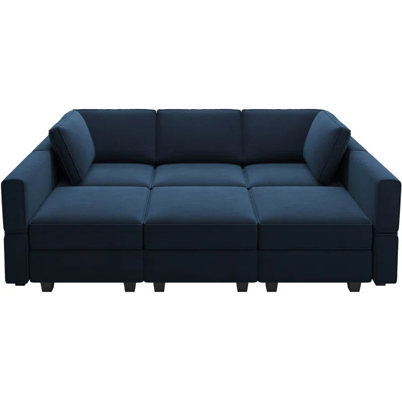 Jersi 7 - Piece Upholstered Reclining Sectional